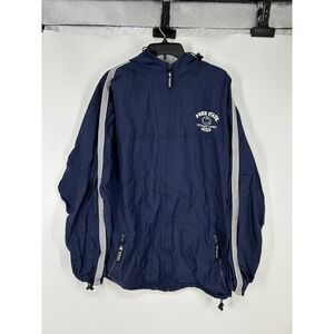 Vintage Starter Penn State Nittany Lions Windbreaker Jacket Mens XL Navy 90s Y2K